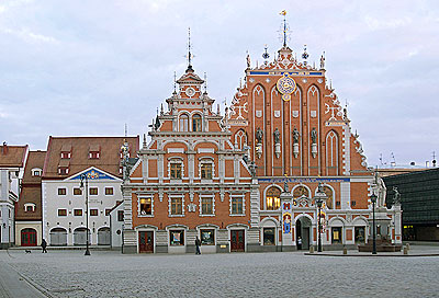 Riga: Schwarzhäupterhaus
