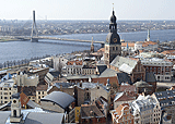 Riga: Blick von der Petrikirche