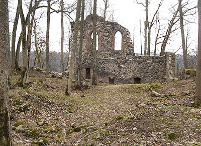 Lettland: Burgruine Krimulda