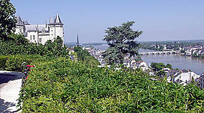Saumur Bei der Burg