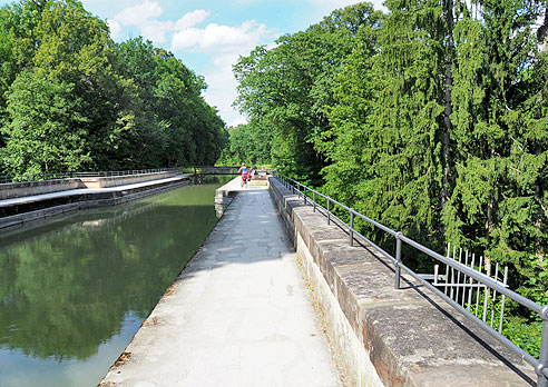 Kanalbrücke über die Schwarzach