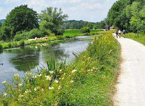 Radweg am Kanal 