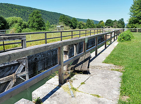 Alte Schleuse am Ludwigskanal