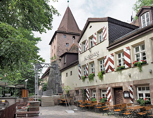 Schlayerturm und Fronveste in Nürnberg