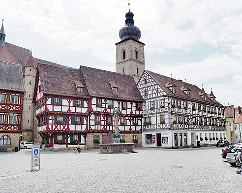 Schönes Fachwerk in Forchheim