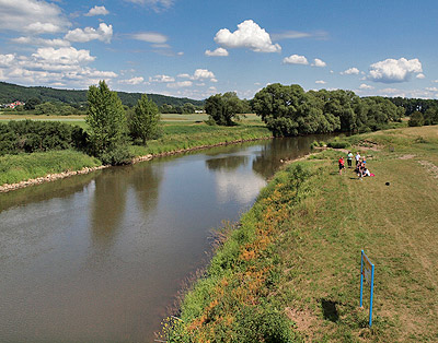 Blick von der Mainbrücke