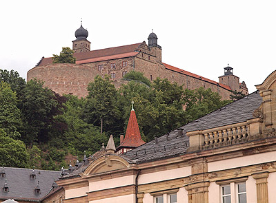 Blick auf die Plassenburg