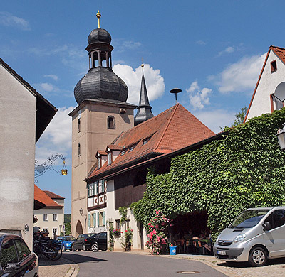 Der Wehrturm in Rattelsdorf