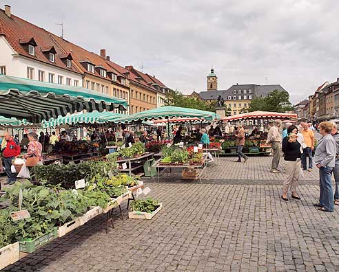 Marktplatz in Schweinfurt