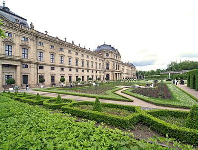 W&uuml;rzburg: Die Residenz geh&ouml;rt zu dem sch&ouml;nsten Schl&ouml;ssern