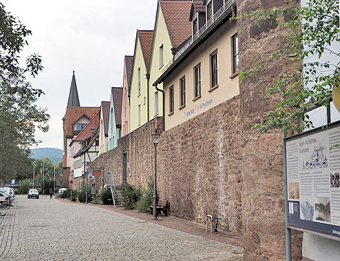 Reste der Stadtmauer