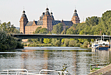Blick auf Schloss Johannisburg