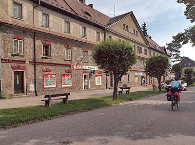 Straße in Loudovice