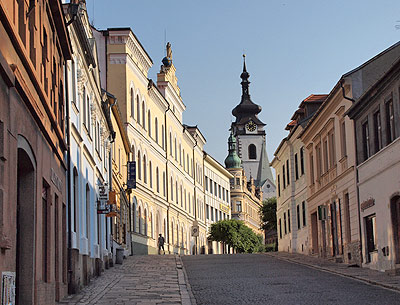 Straßenzug in Pisek