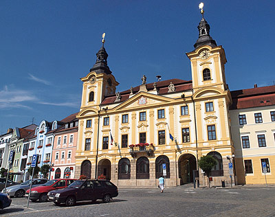 Rathaus in Pisek