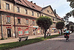Straße in Loudovice