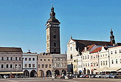 Marktplatz in Budweis