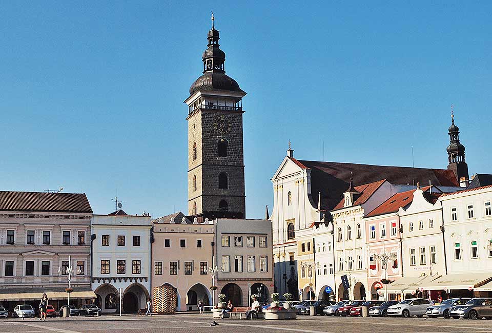 Marktplatz in Budweis