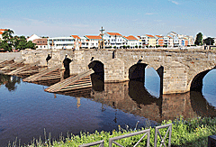 Steinbrücke in Pisek