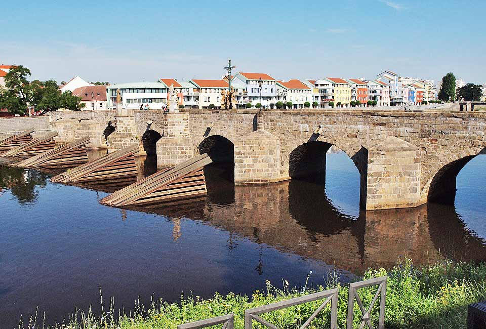 Steinbrücke in Pisek