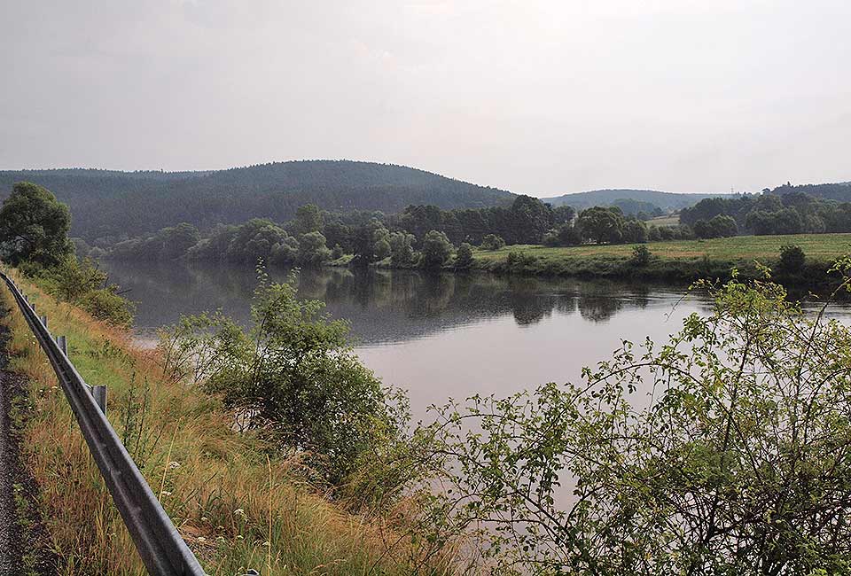 Blick auf die Moldau