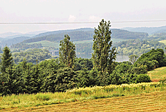 Blick ins Moldautal