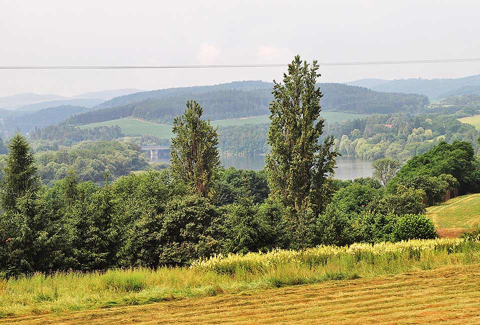 Blick ins Moldautal