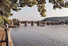 Blick auf die Karlsbrücke