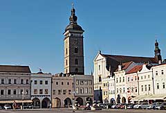 Altstadt in Budweis