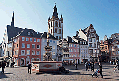 Historischer Marktplatz in Trier