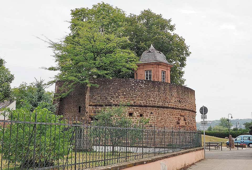 Römische Mauerreste in Pfalzel