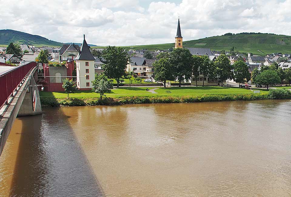 Blick auf Trittenheim