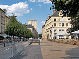 Straßencafe in Thionville