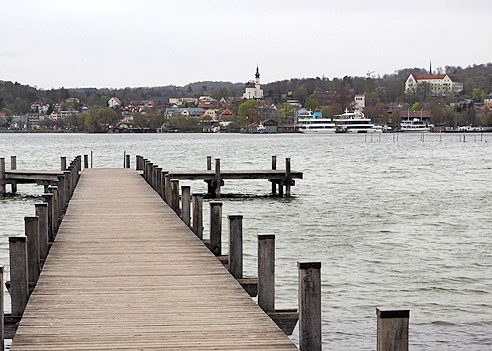 Bootshäuser an der Würm