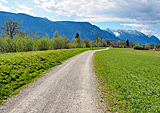 Radweg an der Loisach