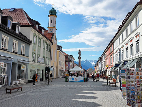 Mariensäule in Murnau