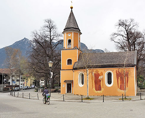 Sebastianskircherl in Partenkirchen