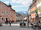 Blick auf den Untermarkt in Murnau