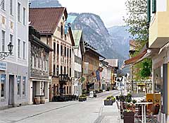 Gasse in Garmisch