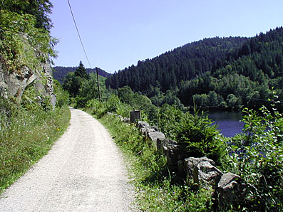 Stausee im Murgtal