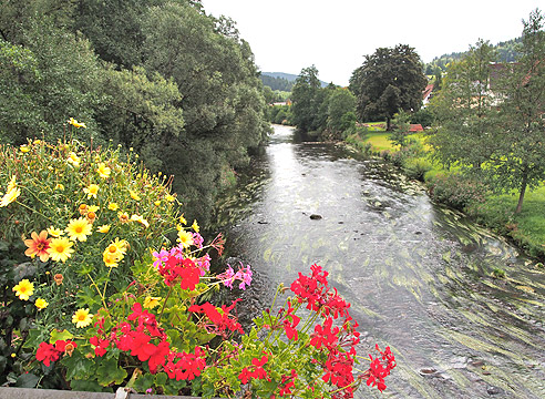 Die Brücke bei Huzenbach