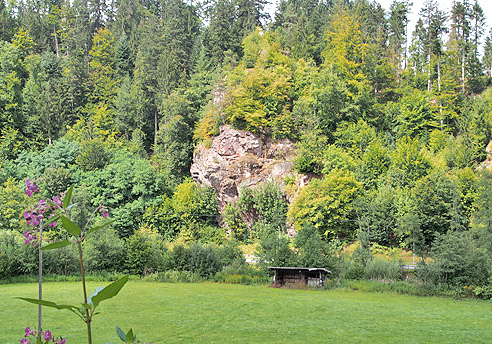 Felswände bei Schwarzenberg