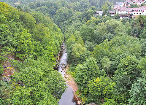 Blick von der Bücke