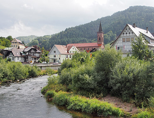 Blick auf Weisenbach