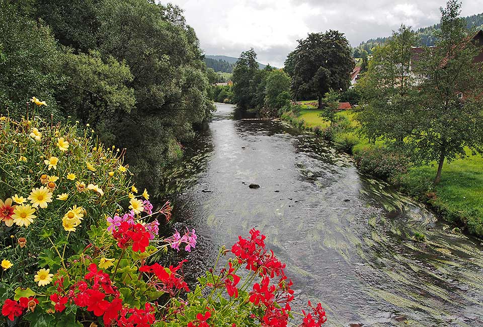 Die Brücke bei Huzenbach