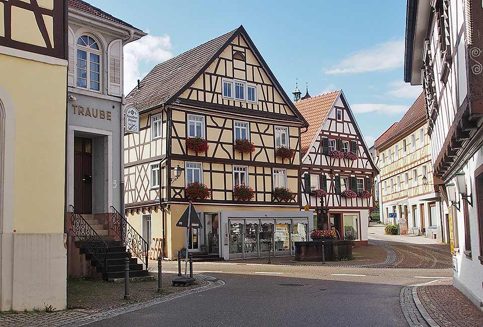 Straße in Gernsbach