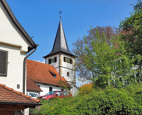 Kirche in Burgstall