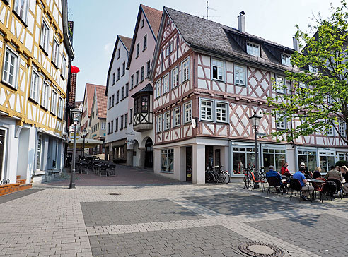 Fachwerk in Backnang