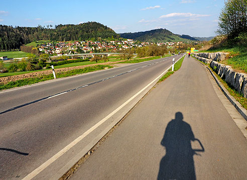 Blick zurück in Murrtal