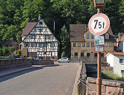 An der Nagoldbrücke